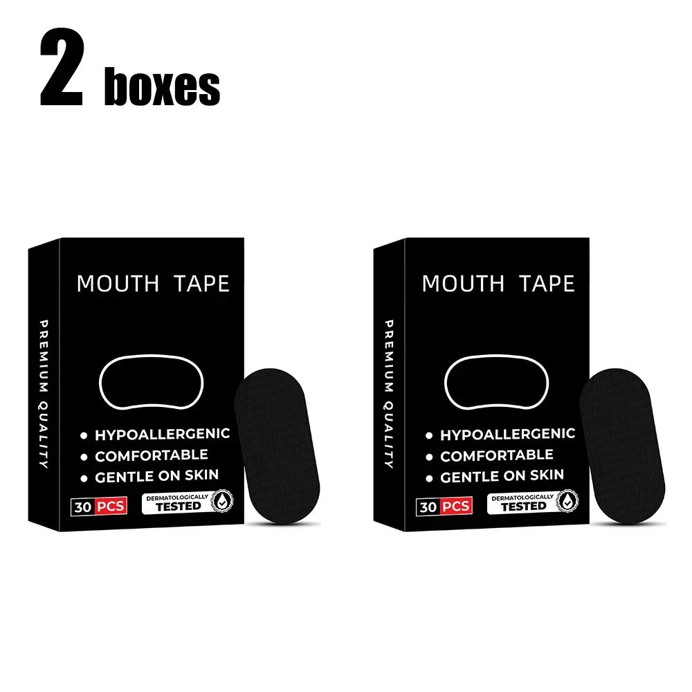 Anti-Snoring Nose Strips And Mouth Tape