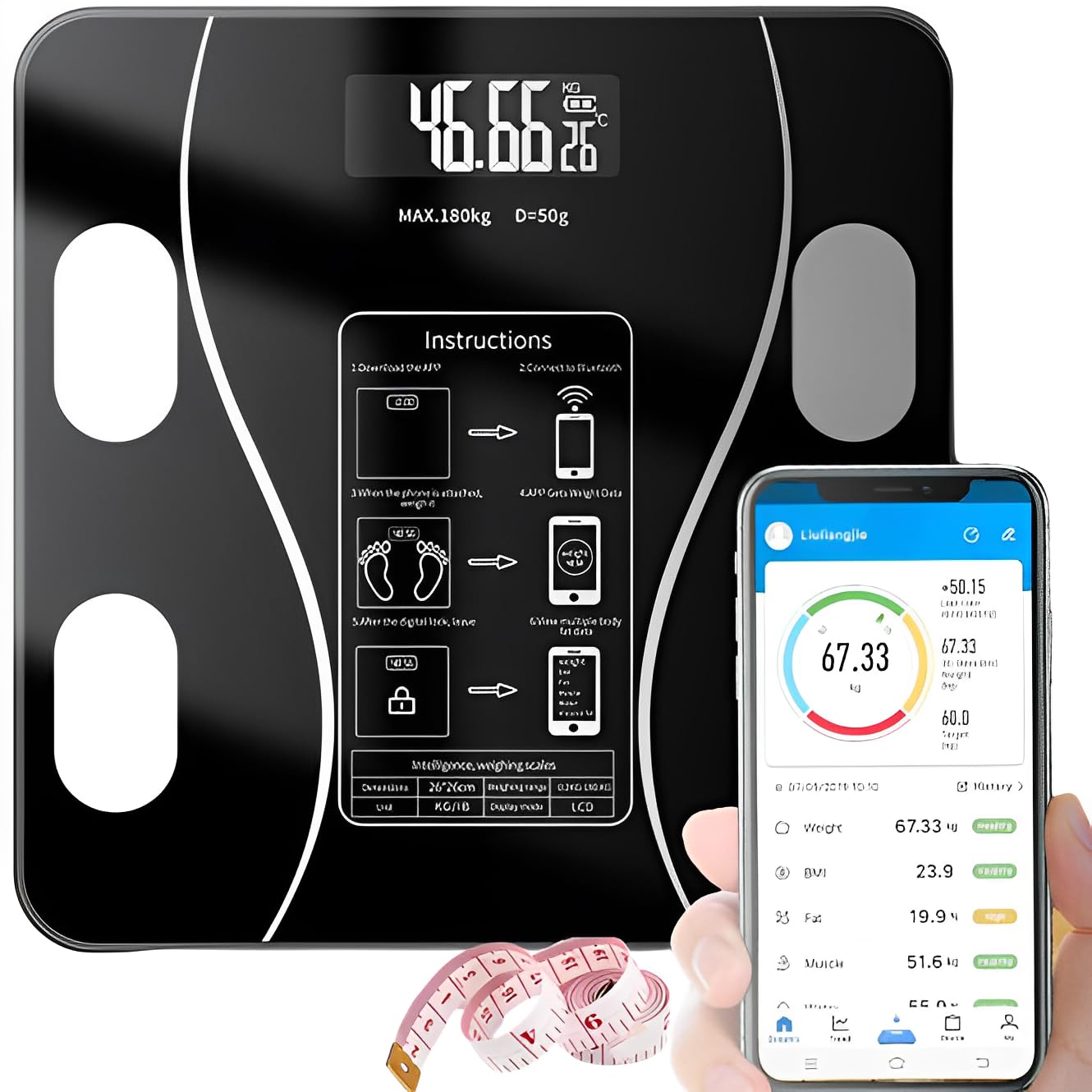 Smart Body Fat Scale