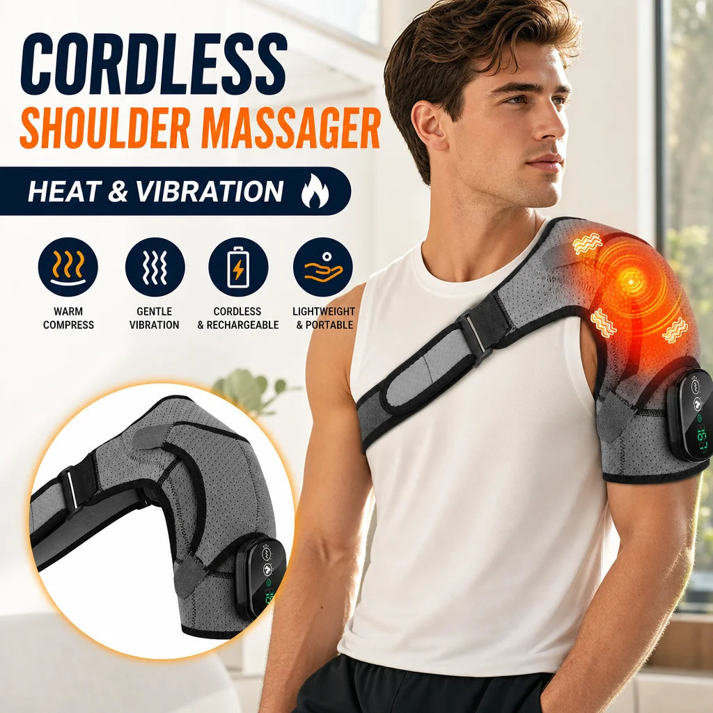 Electric Heating Shoulder Massager
