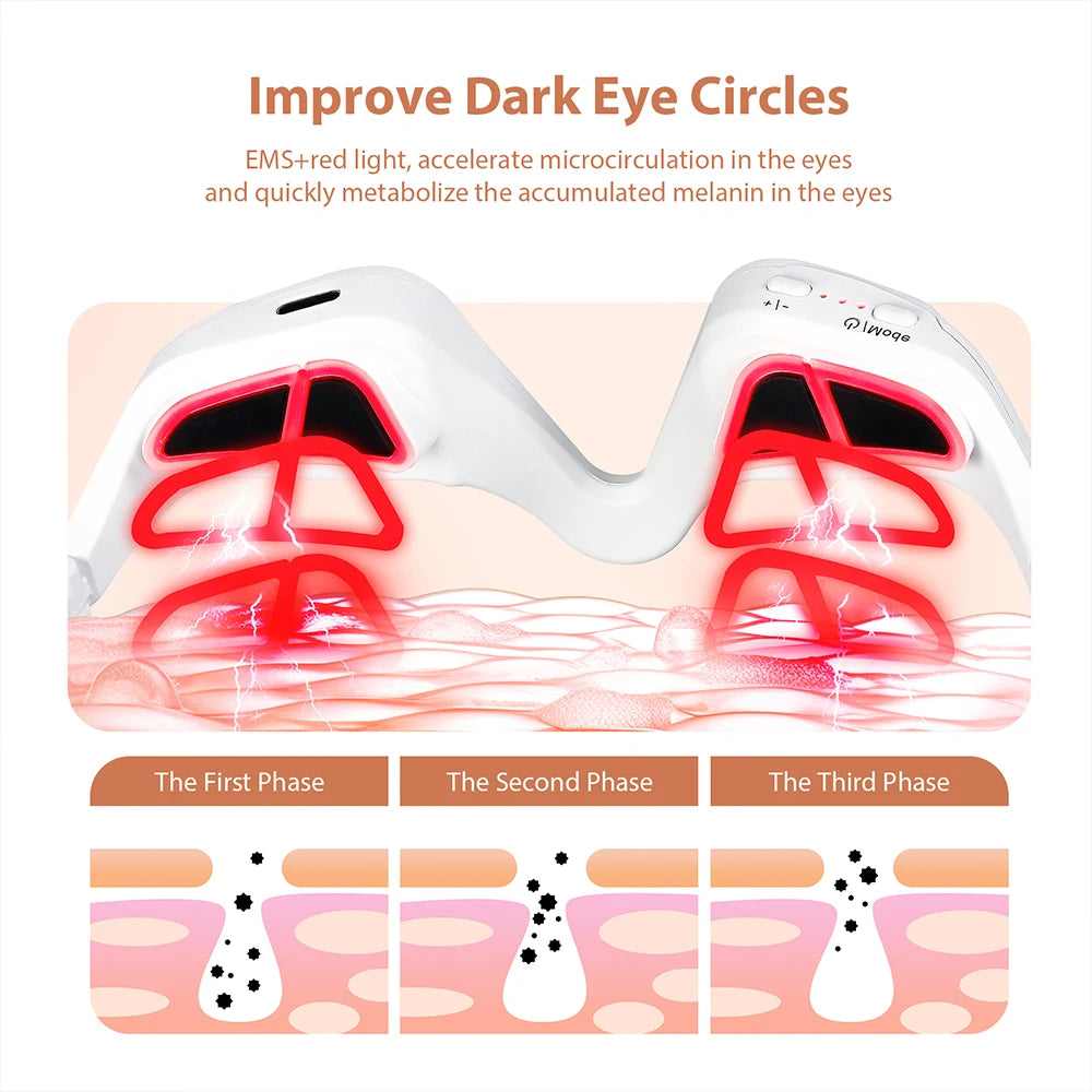 Red Light Therapy Eye Glasses