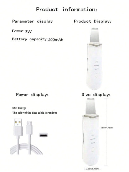 Ultrasonic Skin Scraper