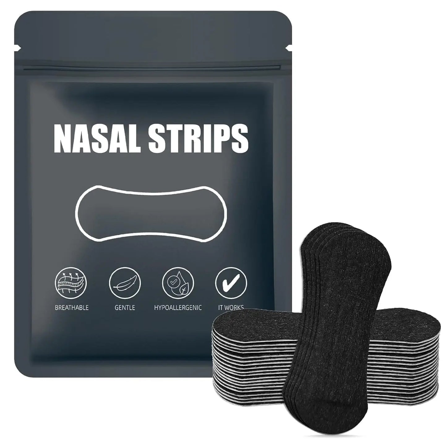 Anti-Snoring Nose Strips And Mouth Tape