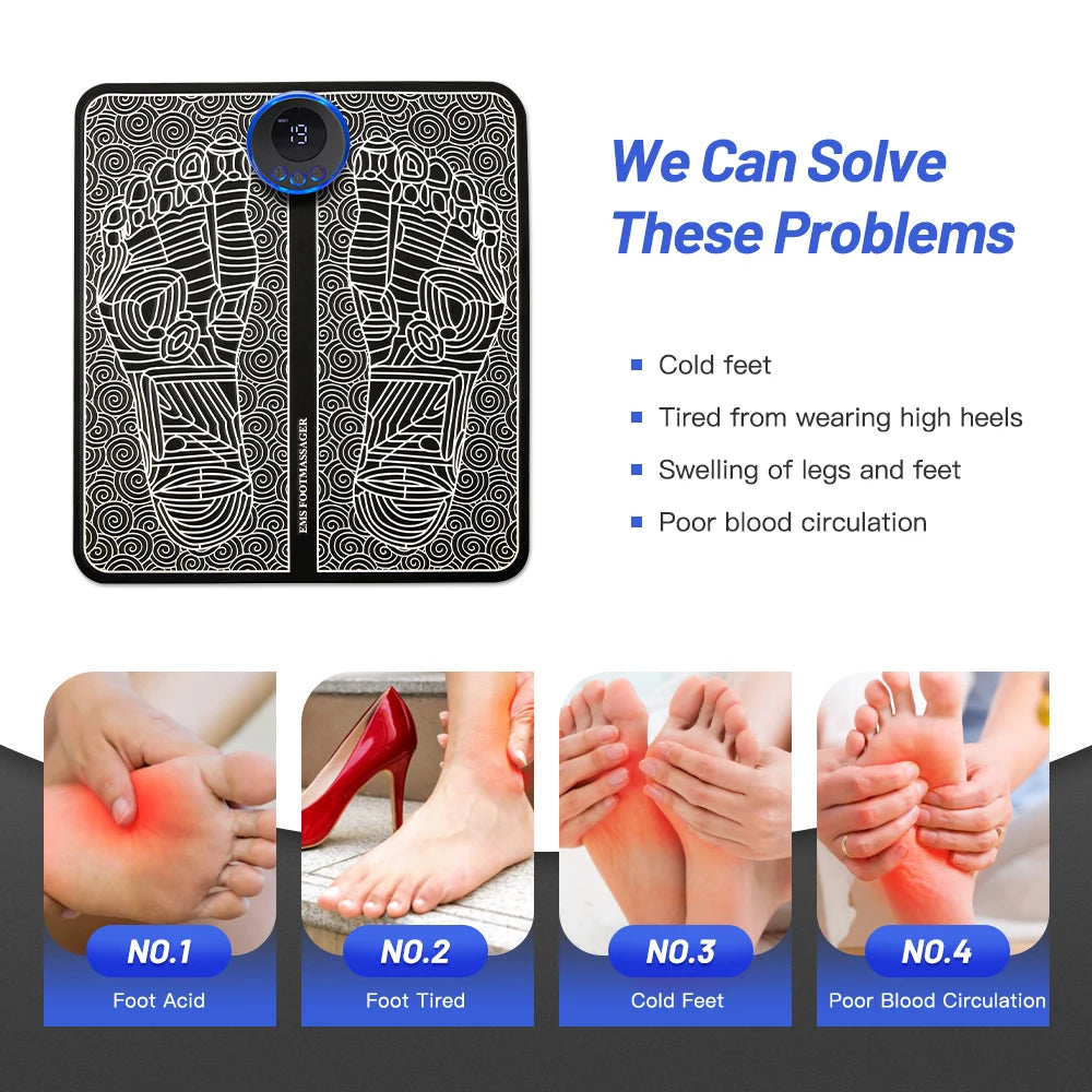 Electric Foot Massager Pad