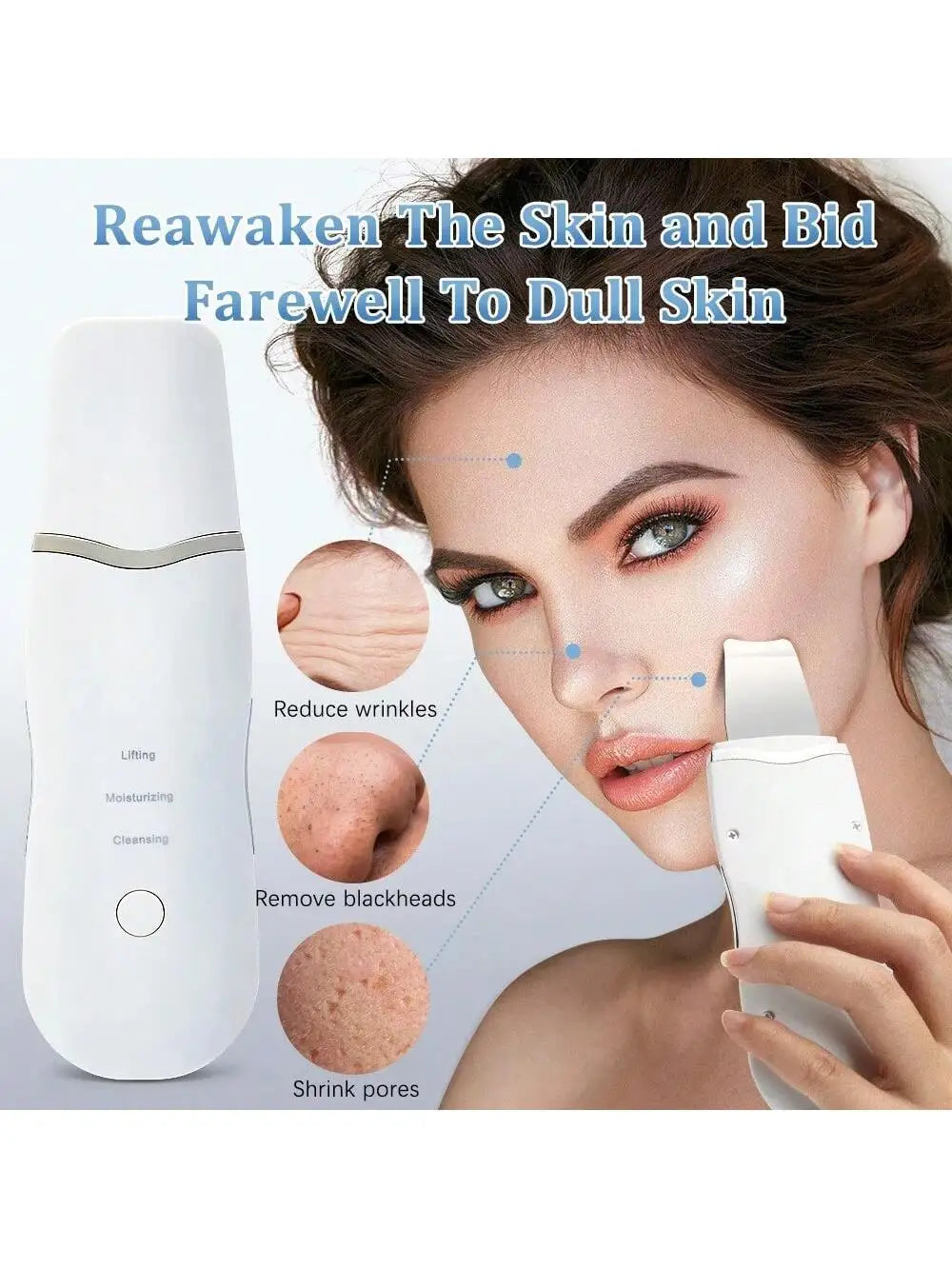 Ultrasonic Skin Scraper