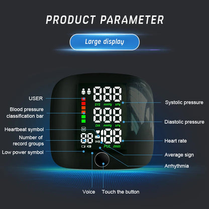 Wrist Blood Pressure Monitor