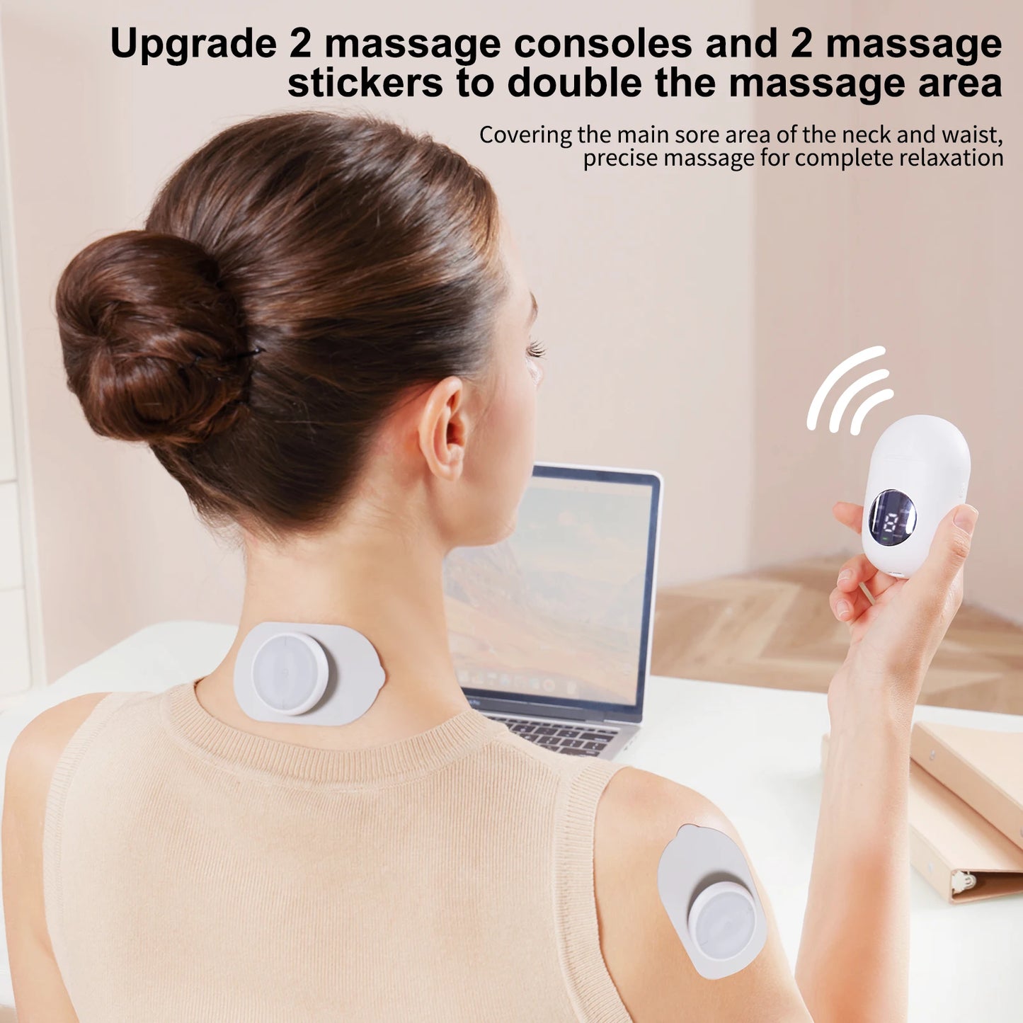 Wireless TENS & EMS Muscle Stimulator