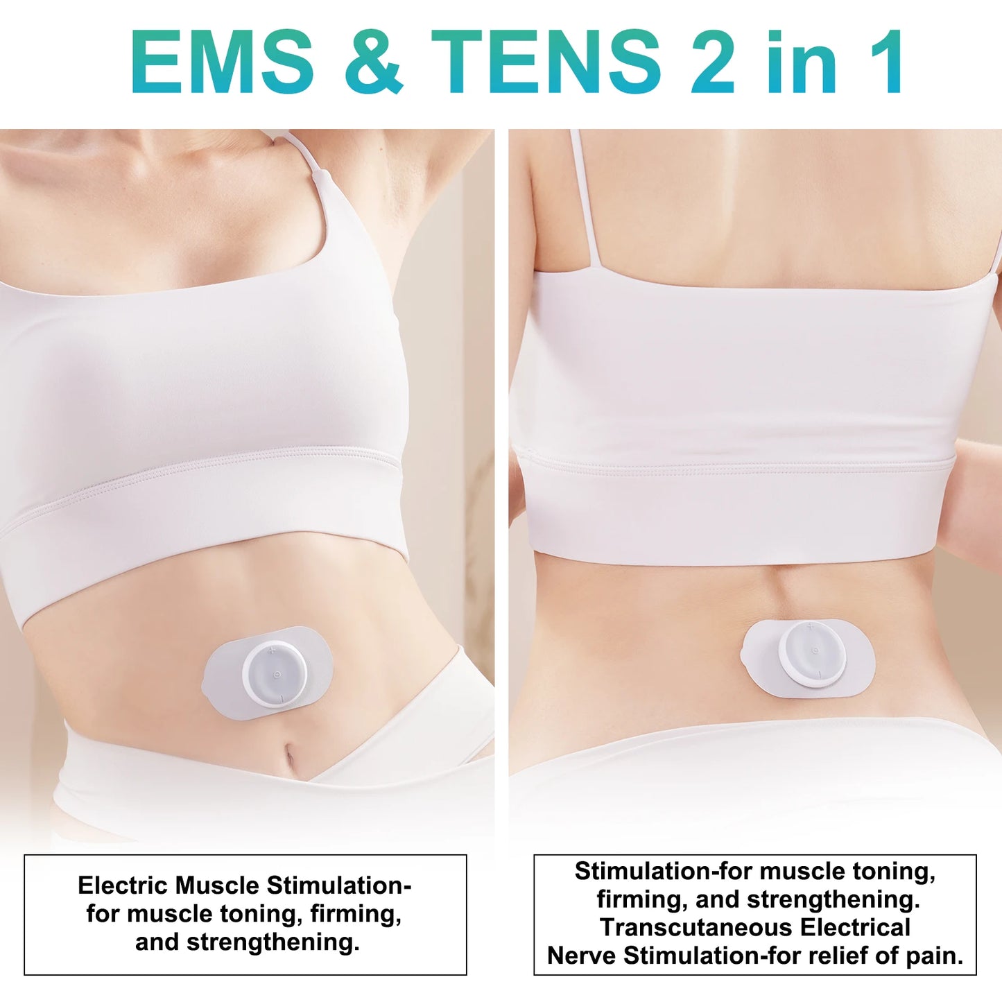 Wireless TENS & EMS Muscle Stimulator