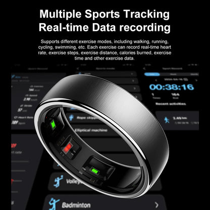 Smart Ring with Charging Dock